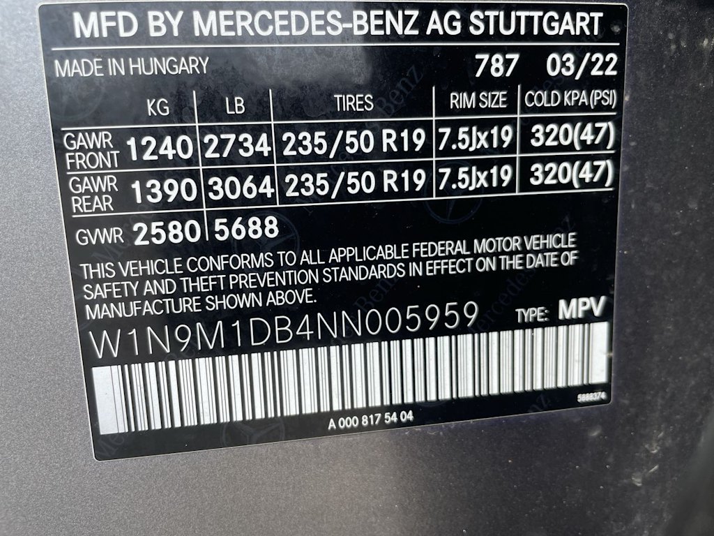 Thumbnail: 2022 Mercedes-Benz EQB - 18