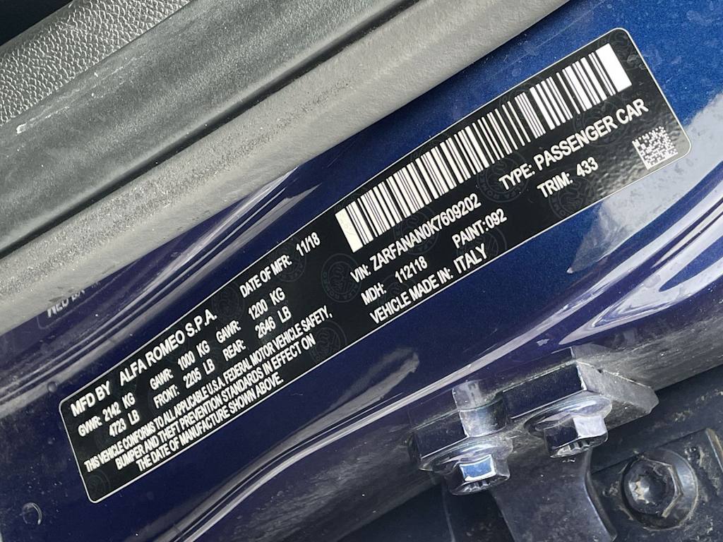 Thumbnail: 2019 Alfa Romeo Giulia - 5