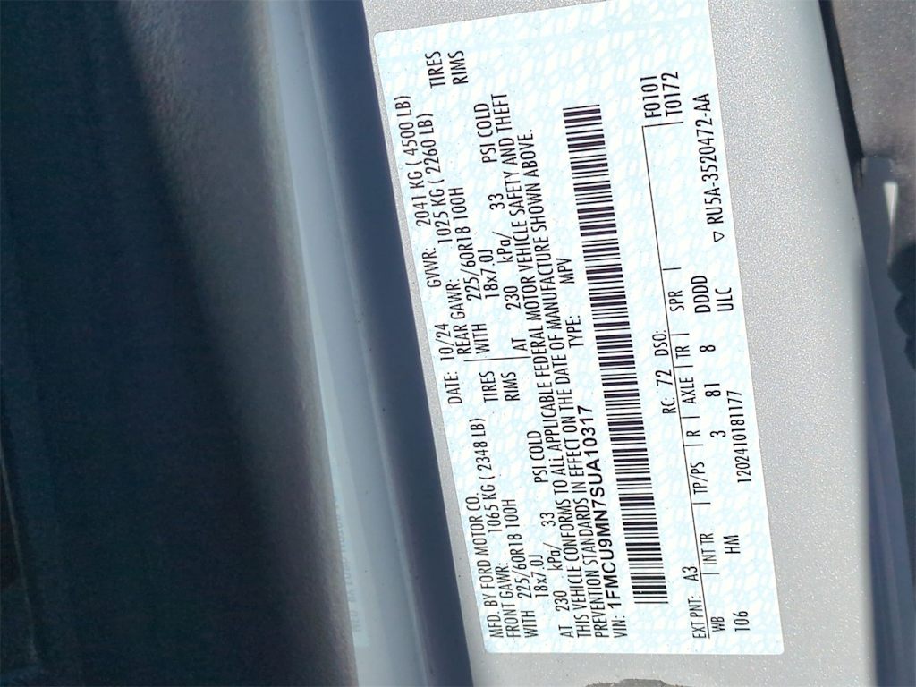 Thumbnail: 2025 Ford Escape - 19