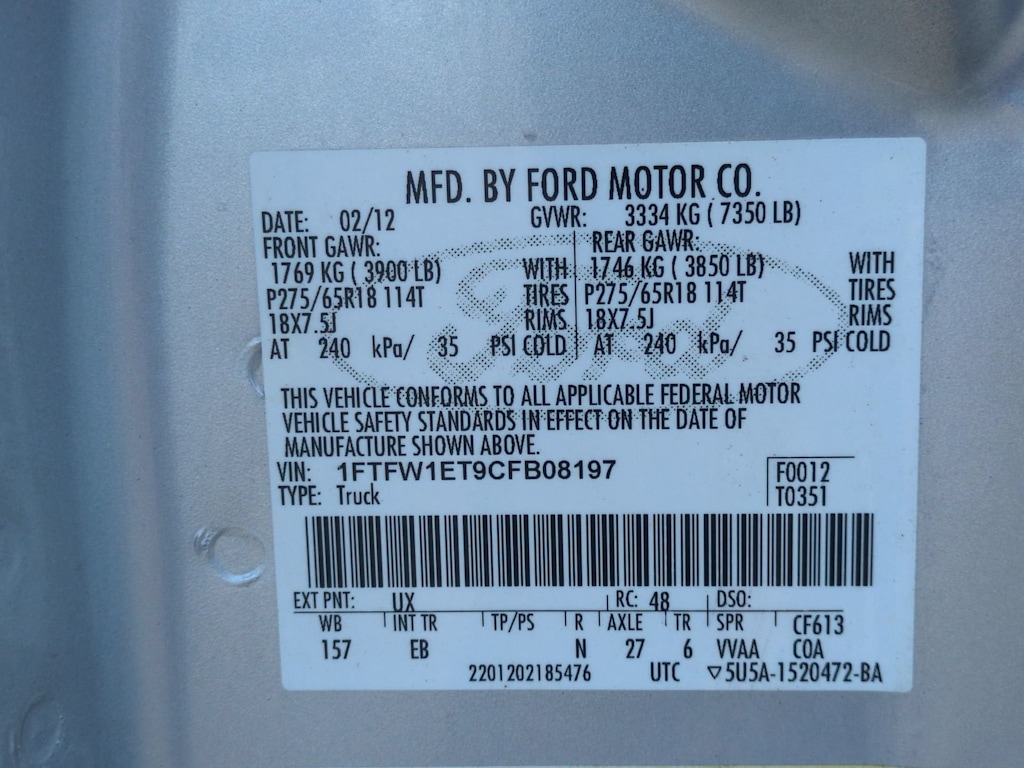 Thumbnail: 2012 Ford F-150 - 37