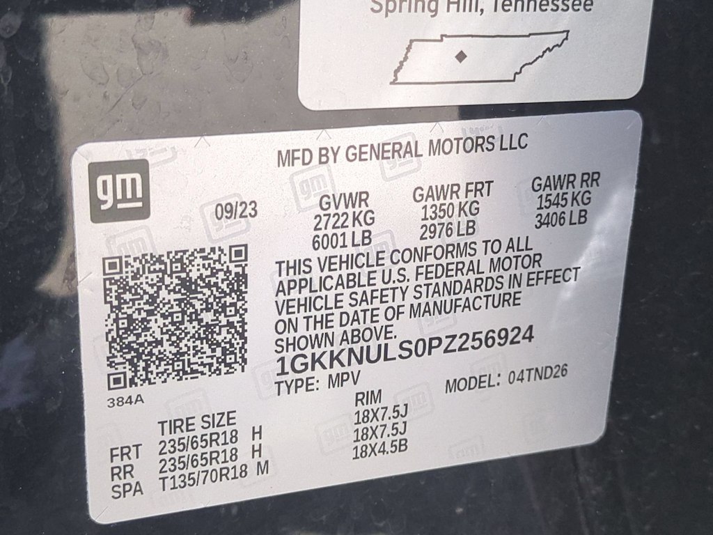 Thumbnail: 2023 GMC Acadia - 18