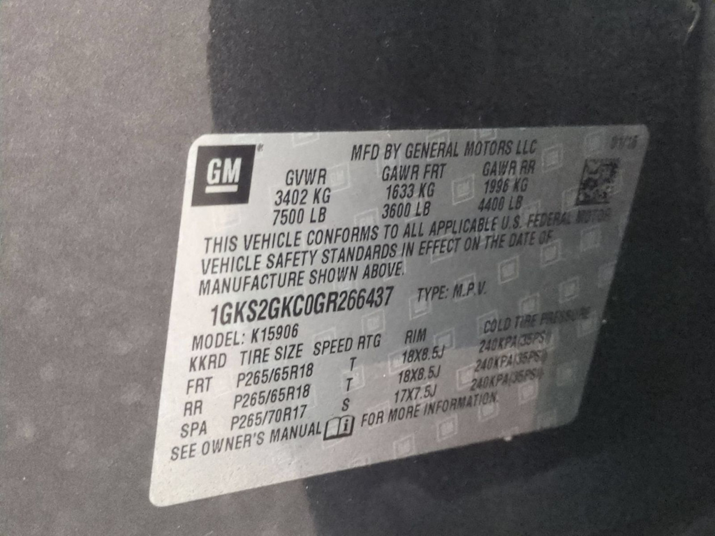 Thumbnail: 2016 GMC Yukon XL - 35