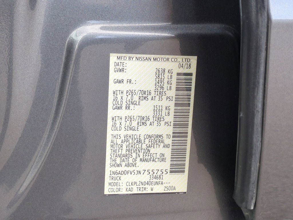 Thumbnail: 2018 Nissan Frontier - 18