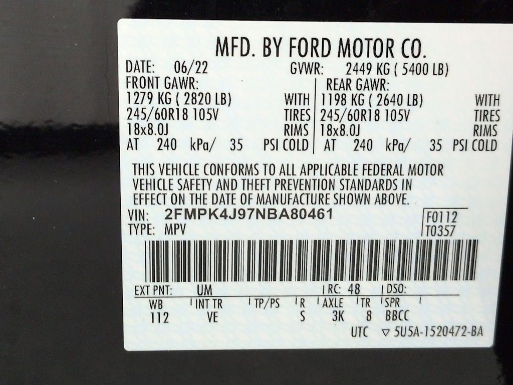 Thumbnail: 2022 Ford Edge - 18