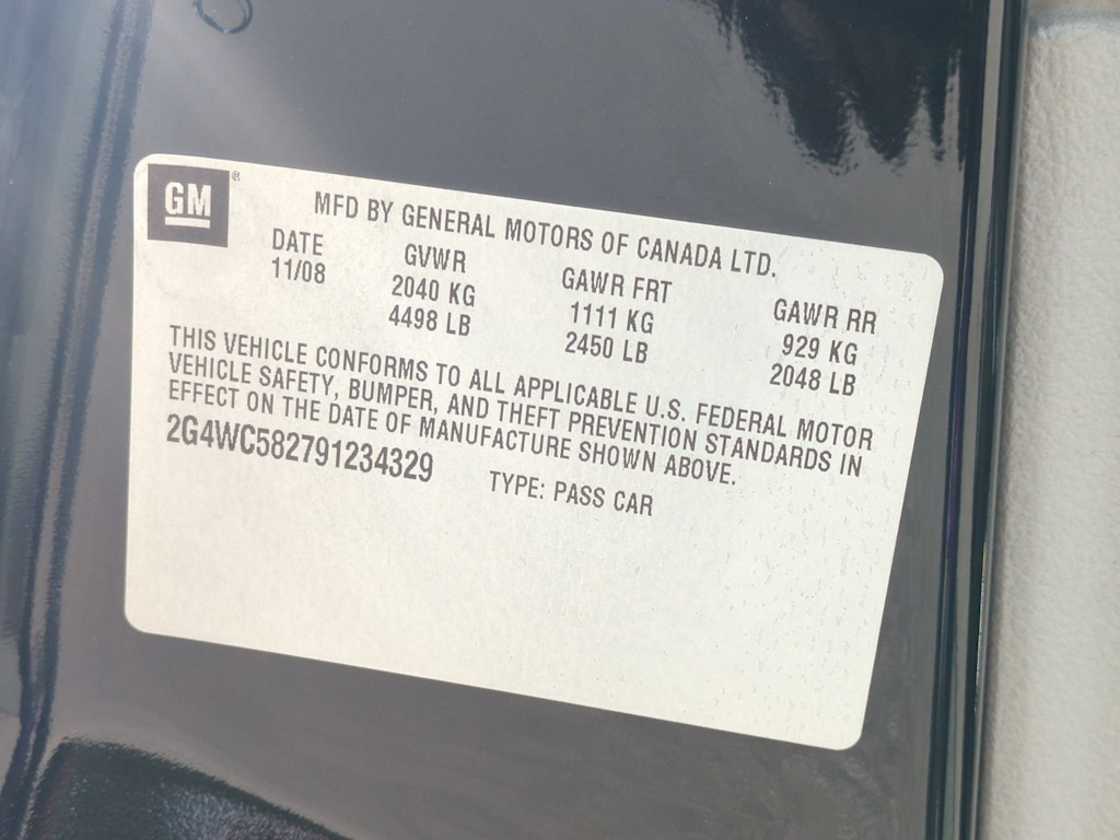 Thumbnail: 2009 Buick LaCrosse - 19