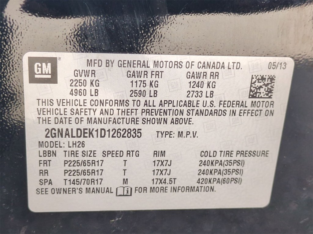 Thumbnail: 2013 Chevrolet Equinox - 18