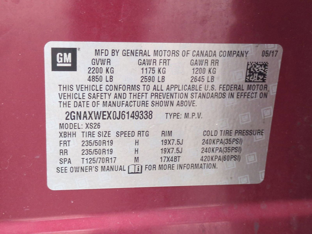 Thumbnail: 2018 Chevrolet Equinox - 19