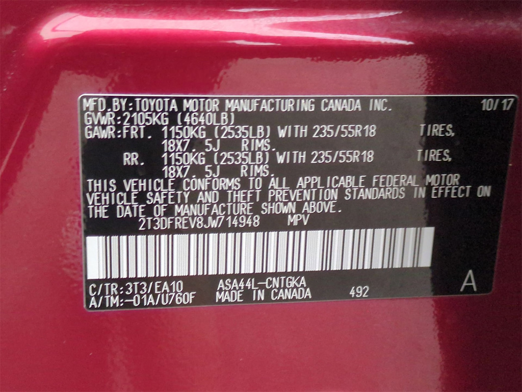 Thumbnail: 2018 Toyota RAV4 - 19