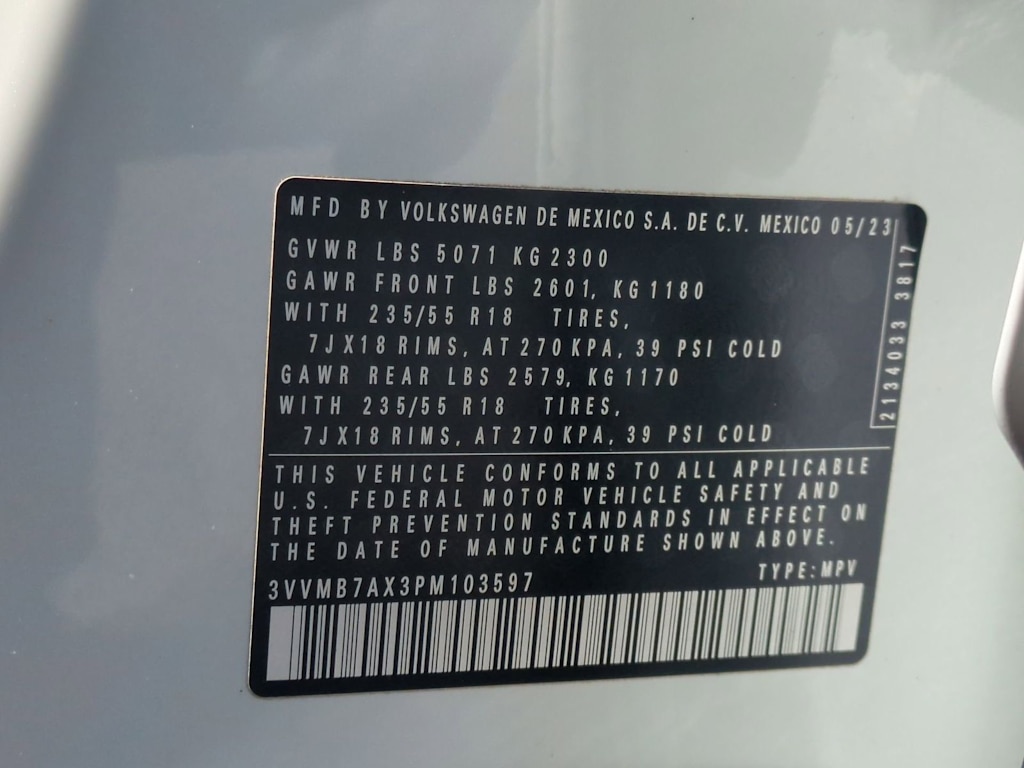 Thumbnail: 2023 Volkswagen Tiguan - 19