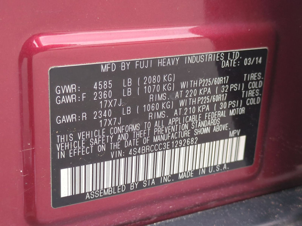 Thumbnail: 2014 Subaru Outback - 18