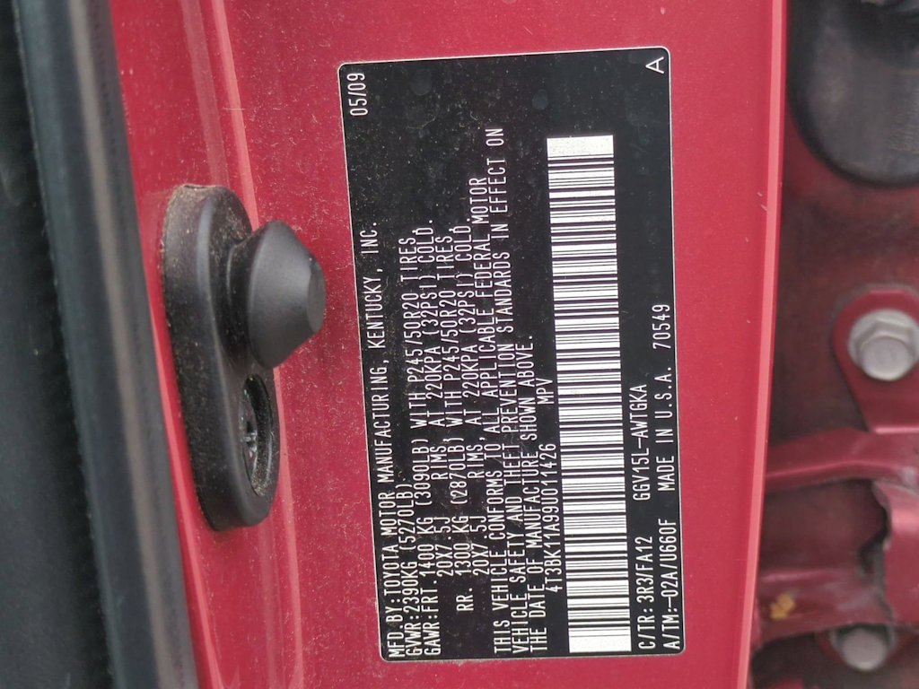Thumbnail: 2009 Toyota Venza - 20