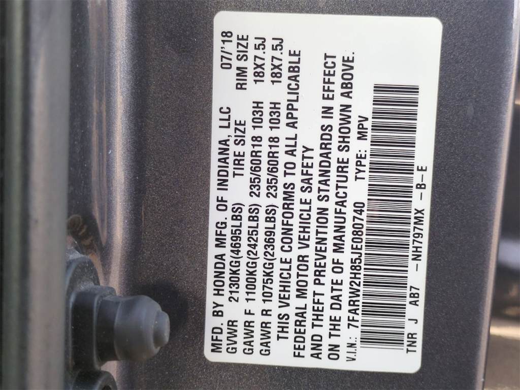 Thumbnail: 2018 Honda CR-V - 18