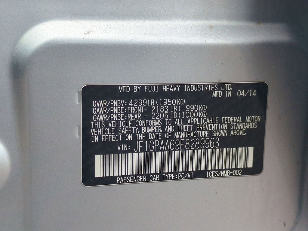 Thumbnail: 2014 Subaru Impreza - 18