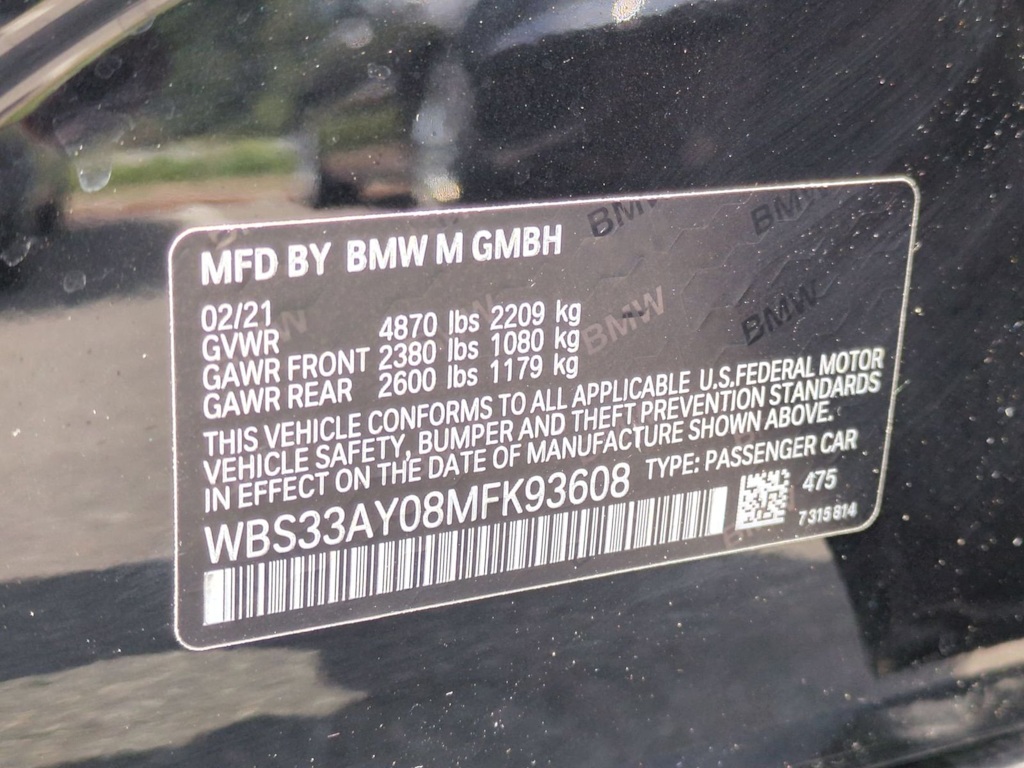 Thumbnail: 2021 BMW M3 - 19