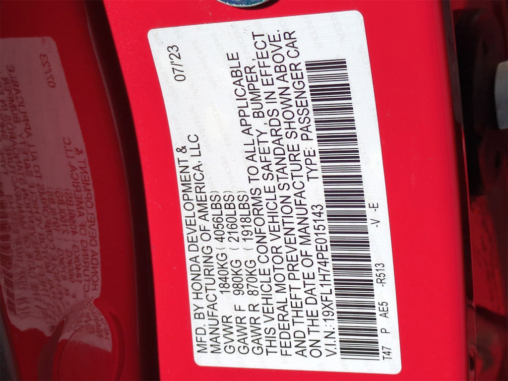 Thumbnail: 2023 Honda Civic - 20