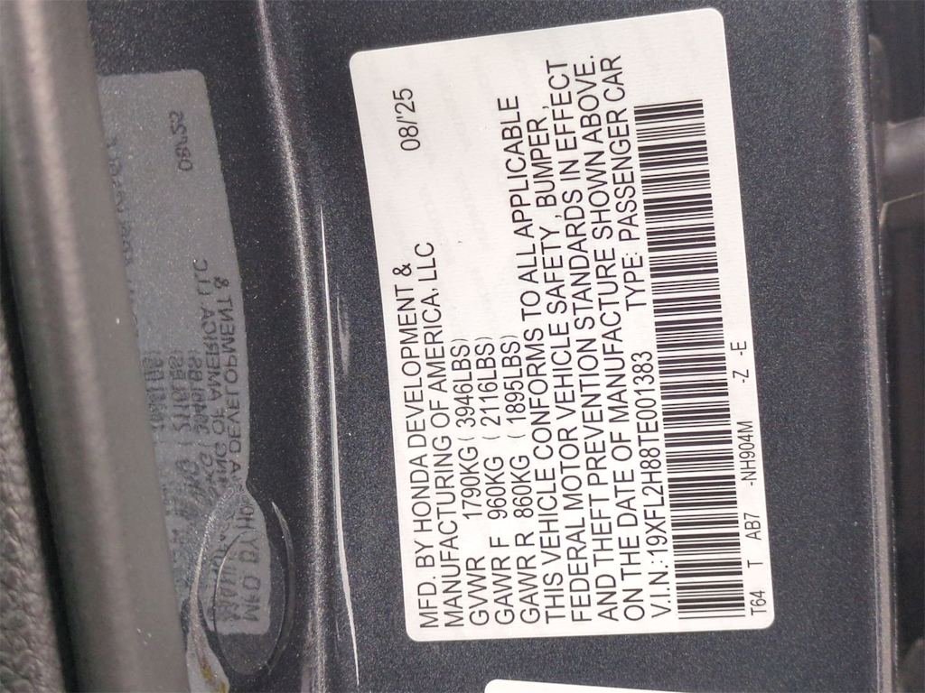 Thumbnail: 2026 Honda Civic - 19