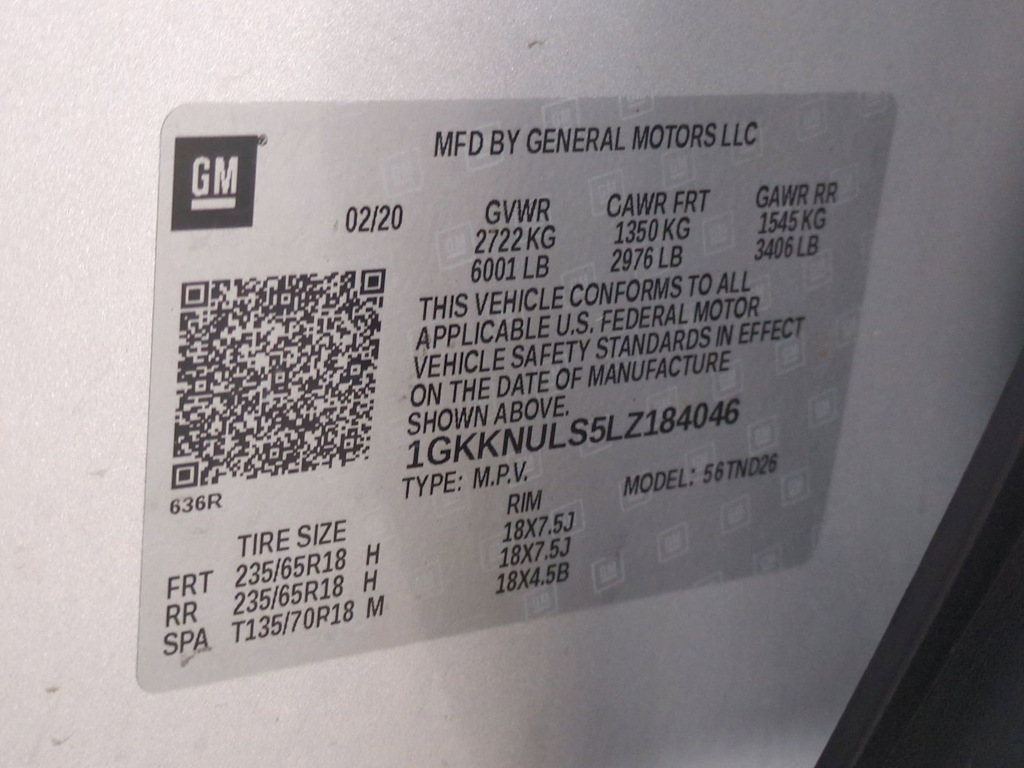 Thumbnail: 2020 GMC Acadia - 17