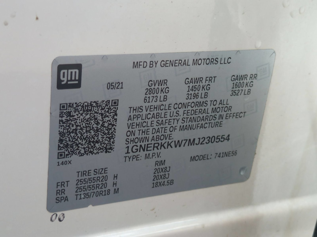 Thumbnail: 2021 Chevrolet Traverse - 18