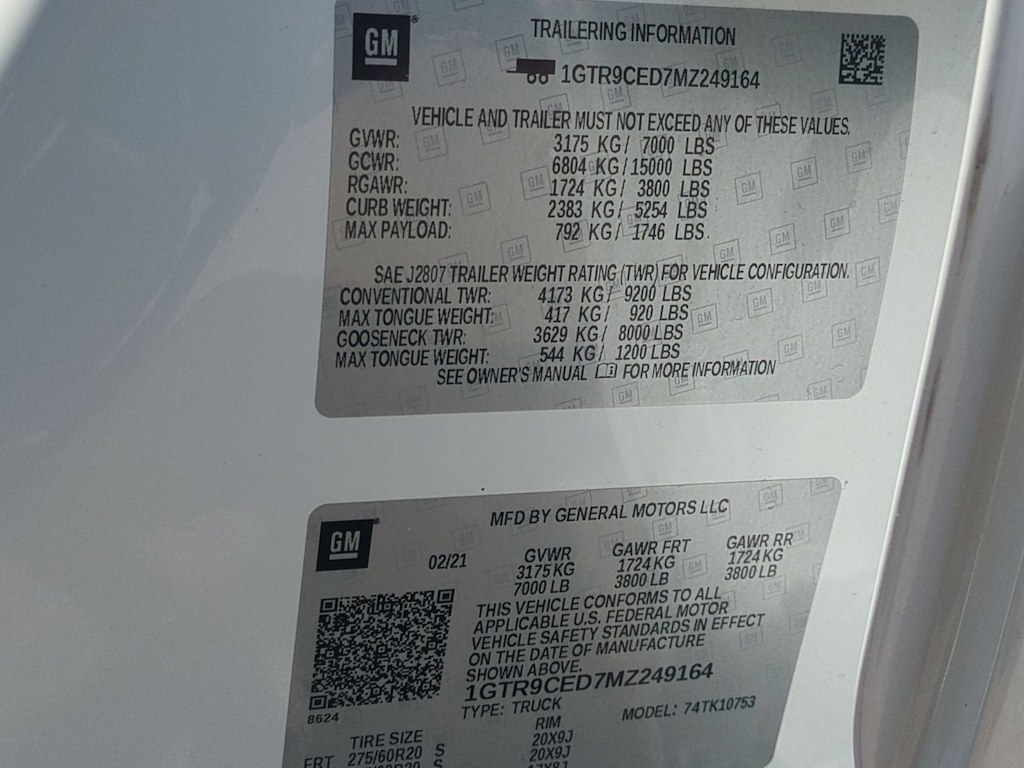 Thumbnail: 2021 GMC Sierra 1500 - 17