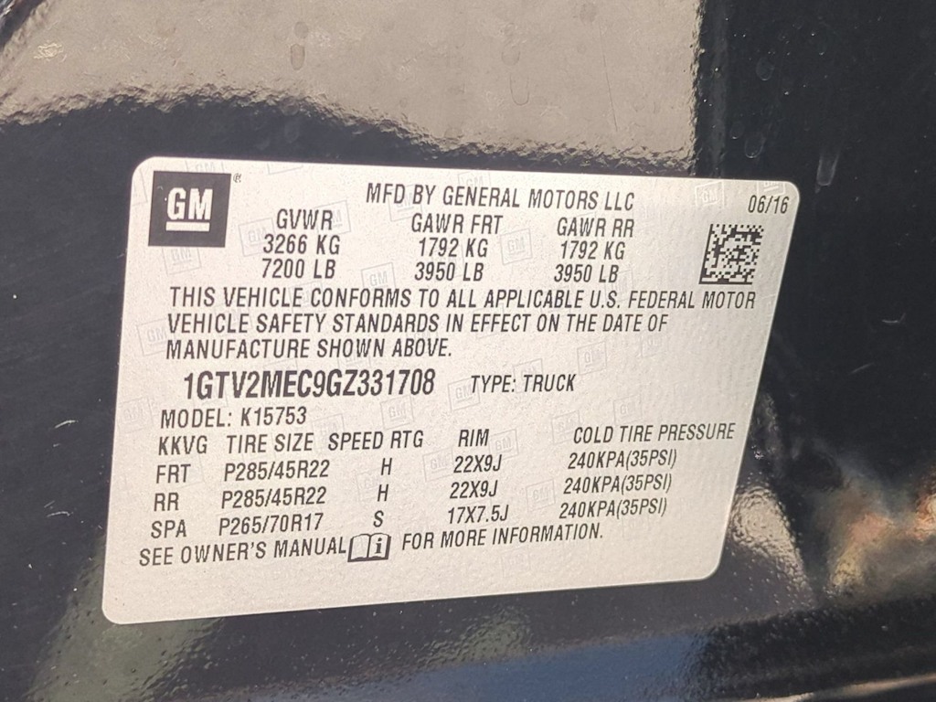 Thumbnail: 2016 GMC Sierra 1500 - 16