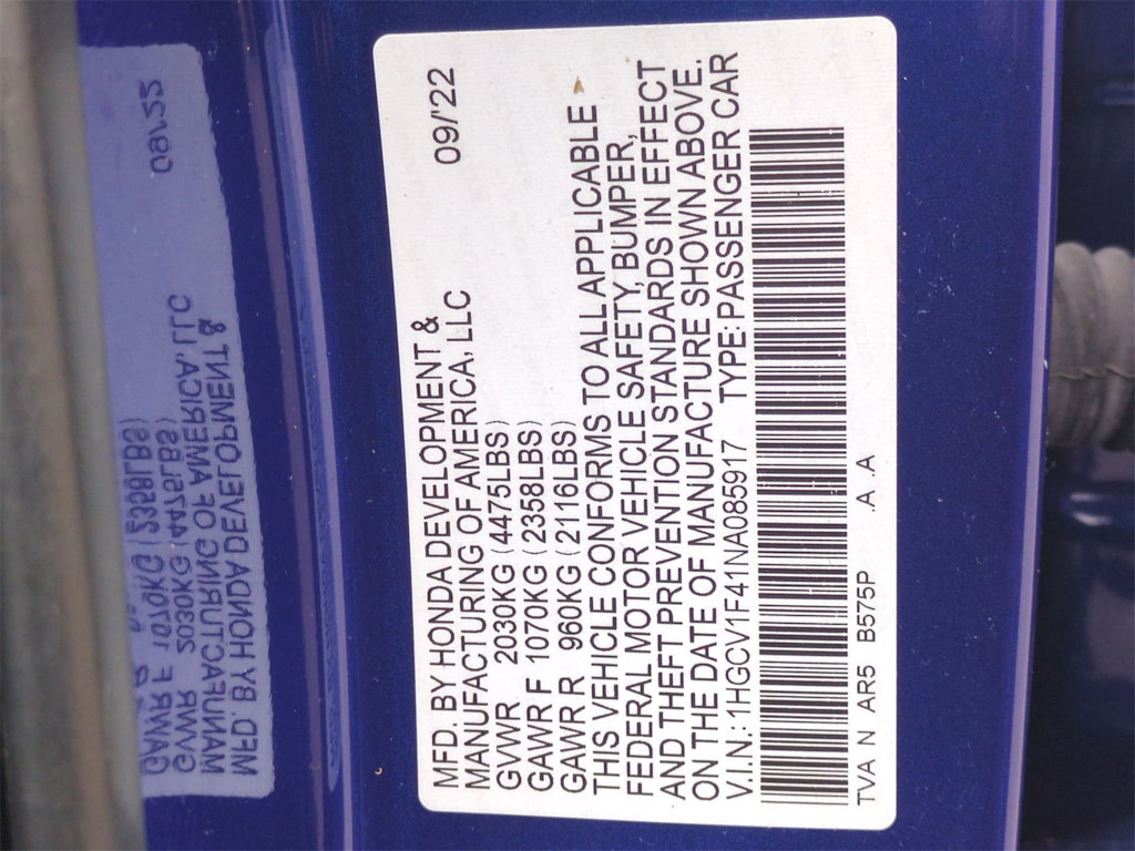 Thumbnail: 2022 Honda Accord - 19