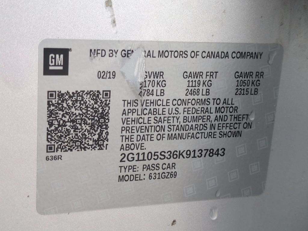 Thumbnail: 2019 Chevrolet Impala - 19