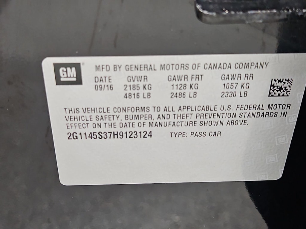 Thumbnail: 2017 Chevrolet Impala - 19