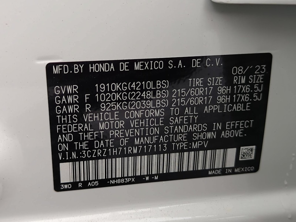 Thumbnail: 2024 Honda HR-V - 37