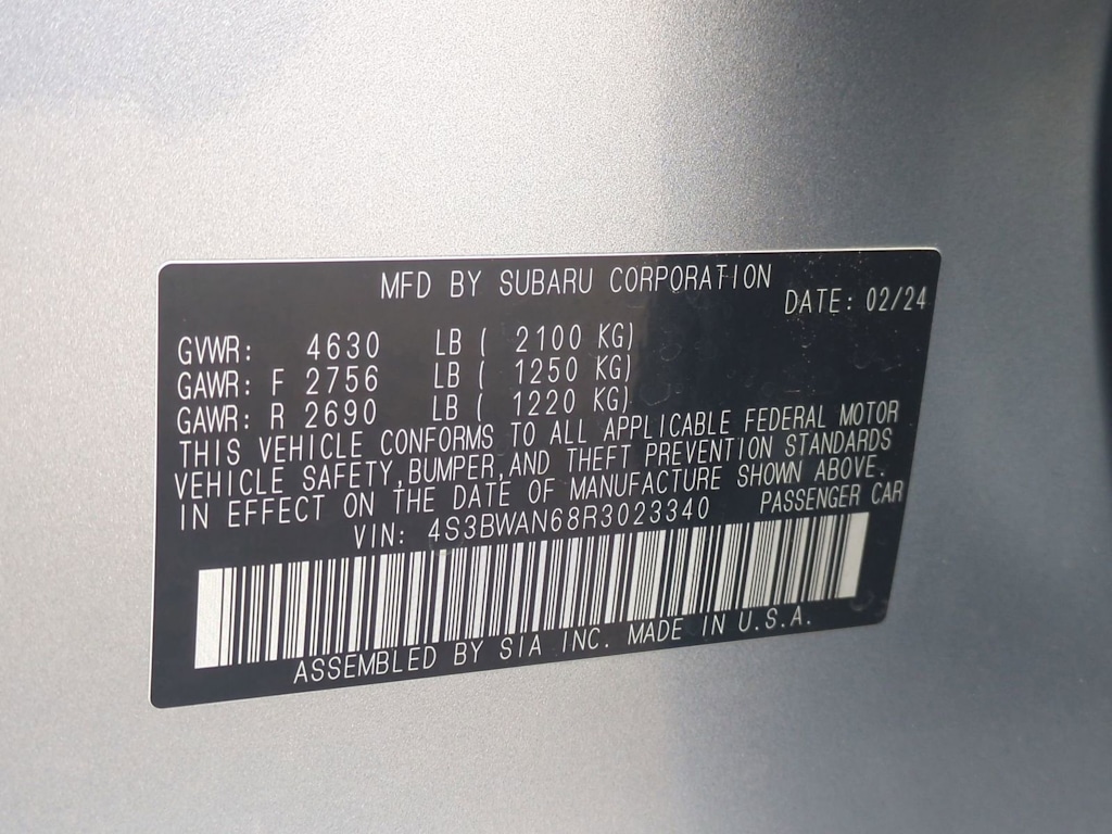 Thumbnail: 2024 Subaru Legacy - 19