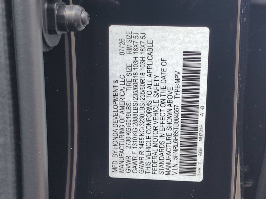 Thumbnail: 2026 Honda Odyssey - 18