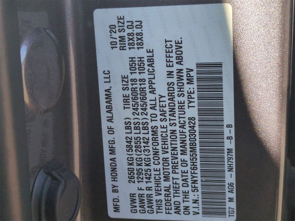 Thumbnail: 2021 Honda Pilot - 19