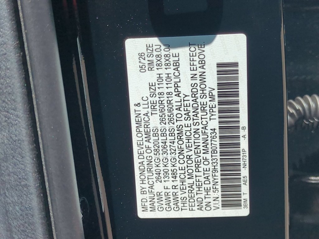 Thumbnail: 2026 Honda Passport - 18