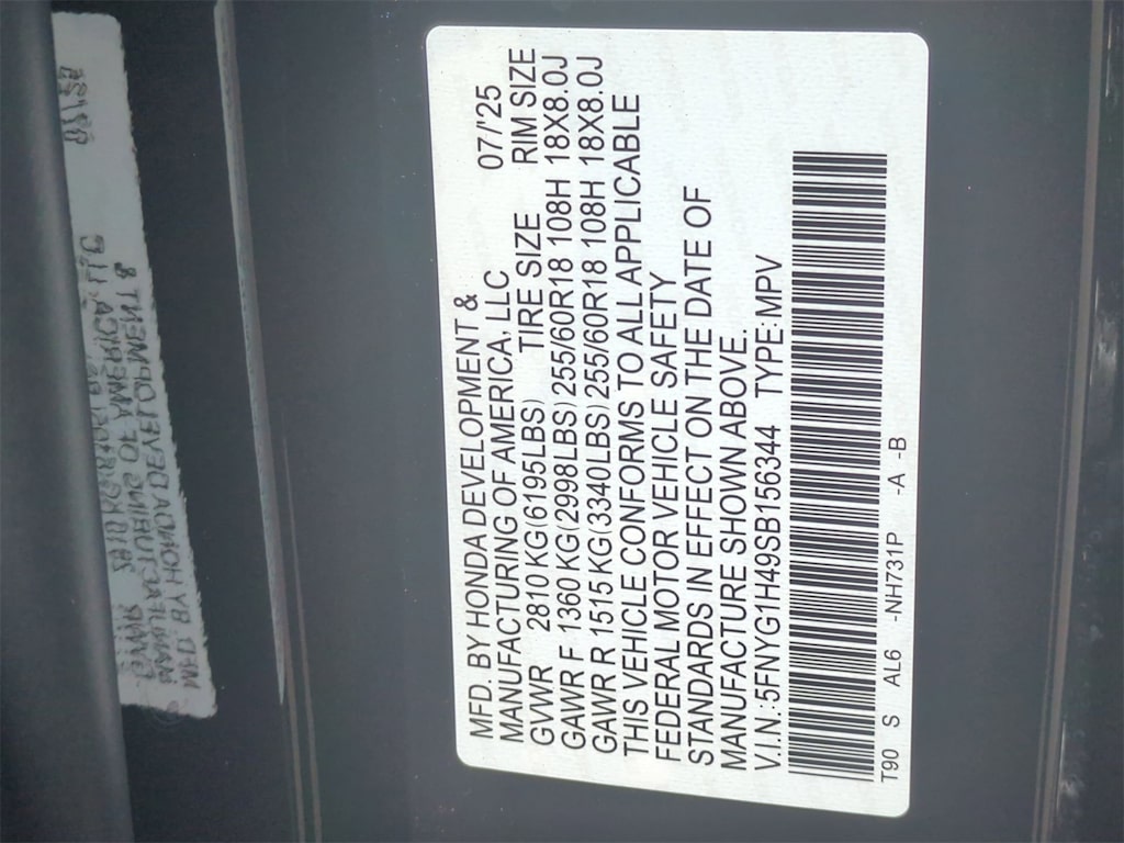 Thumbnail: 2025 Honda Pilot - 19