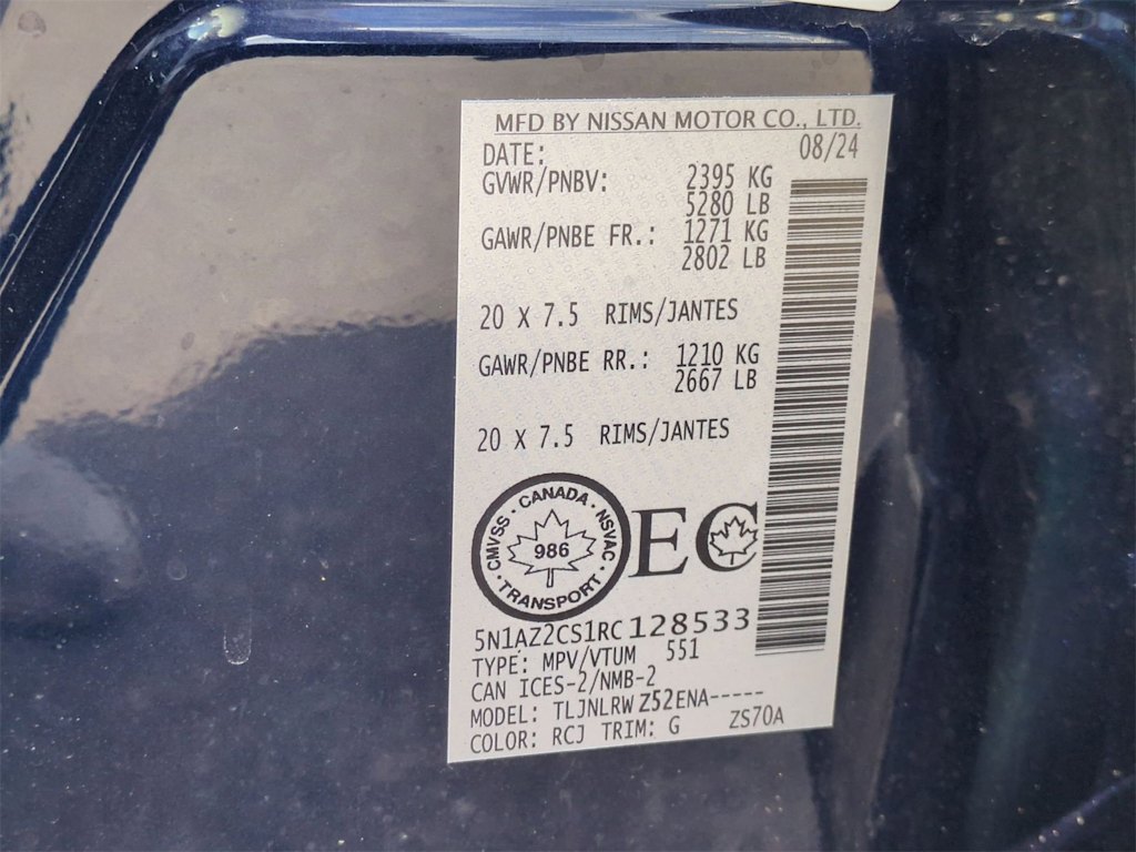 2024 Nissan Murano SL 38