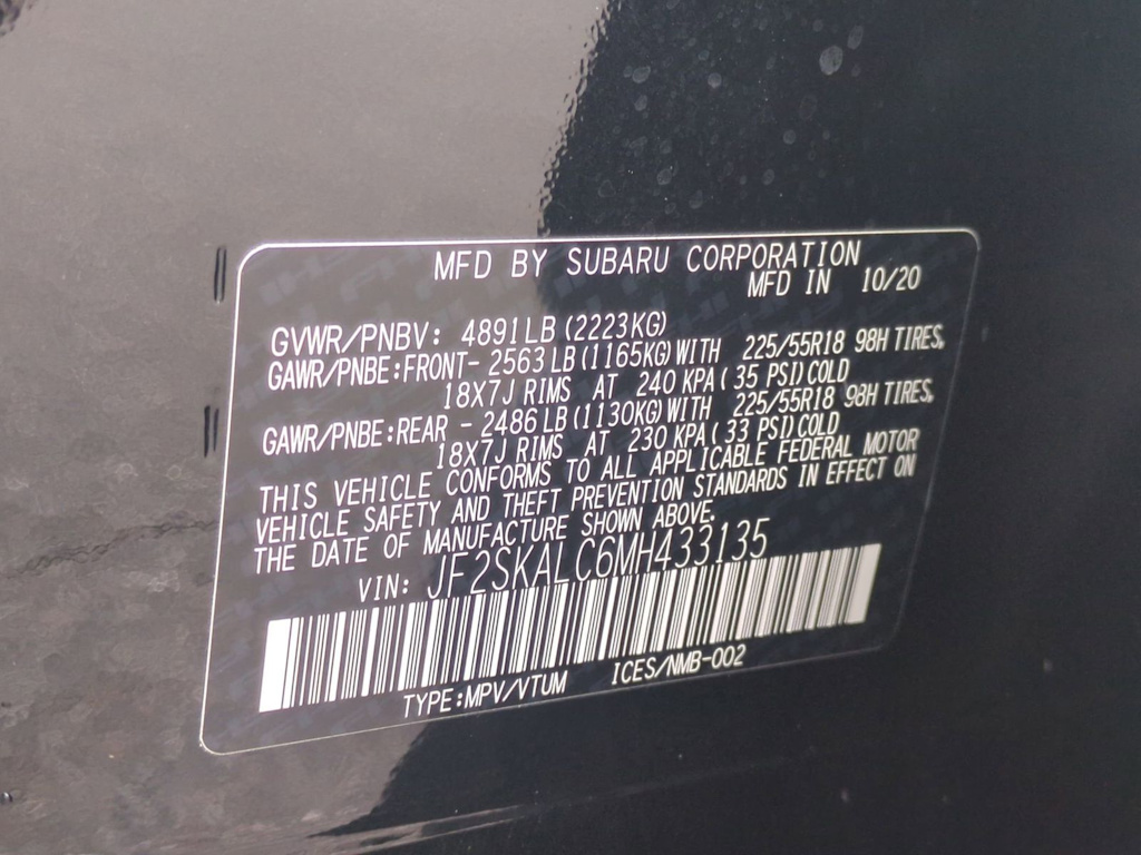 Thumbnail: 2021 Subaru Forester - 19