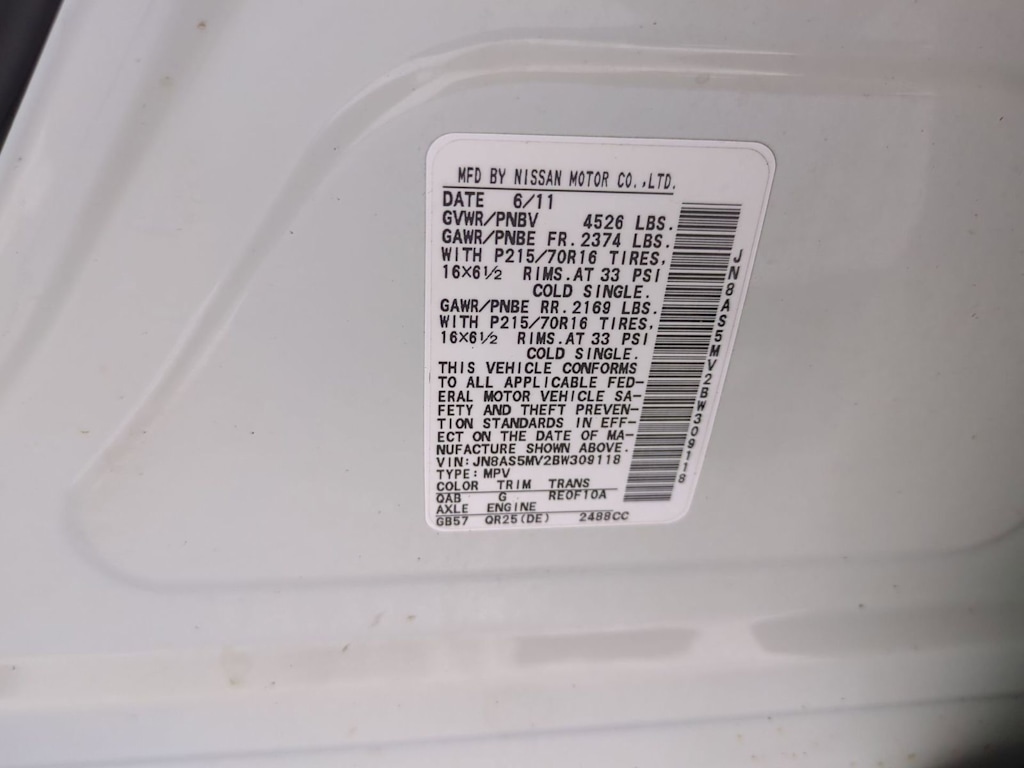 Thumbnail: 2011 Nissan Rogue - 19