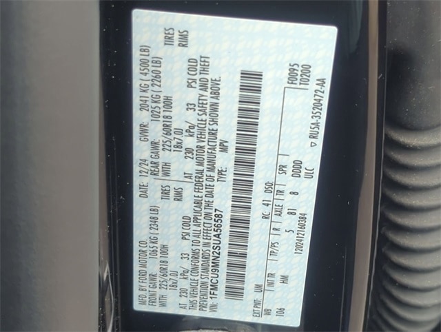 Thumbnail: 2025 Ford Escape - 19