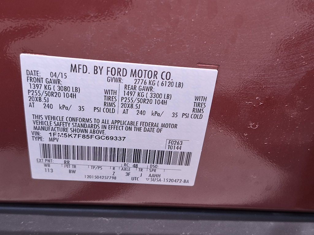 Thumbnail: 2015 Ford Explorer - 17