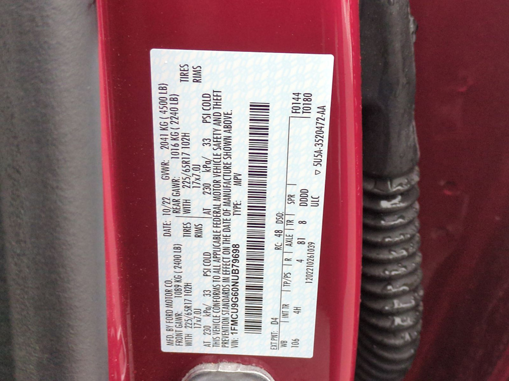 Thumbnail: 2022 Ford Escape - 17