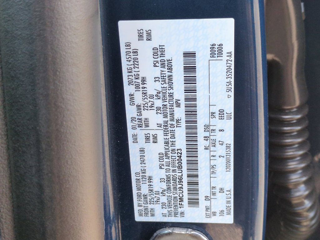 Thumbnail: 2020 Ford Escape - 19