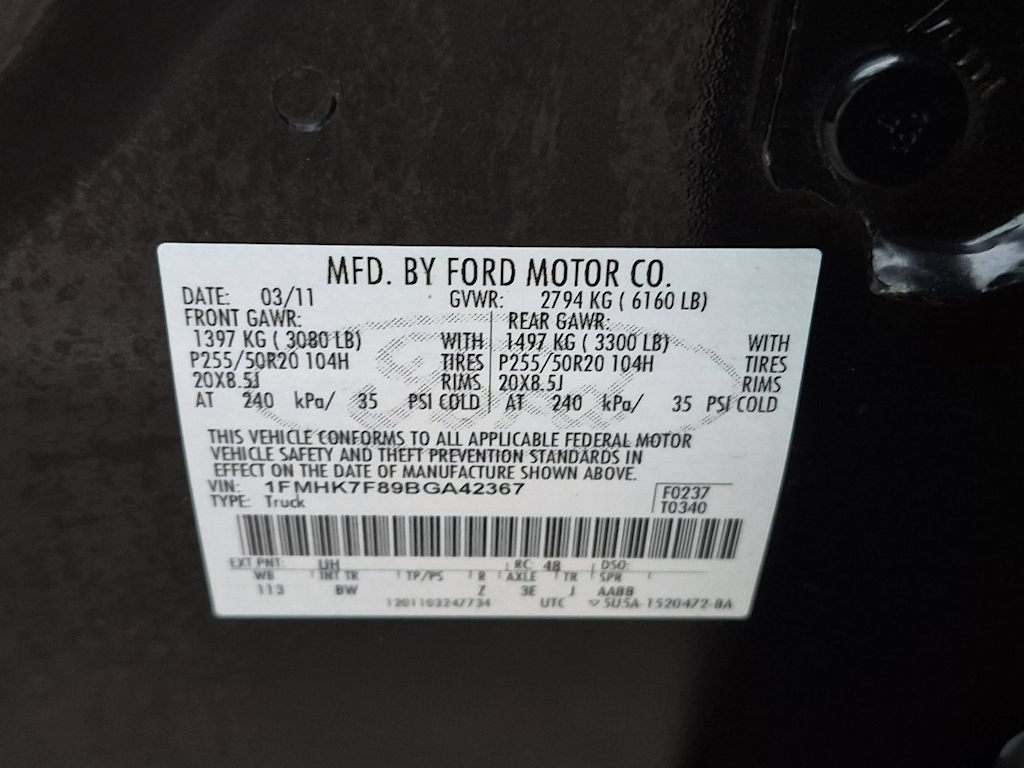 Thumbnail: 2011 Ford Explorer - 17