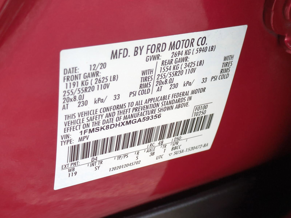 Thumbnail: 2021 Ford Explorer - 18