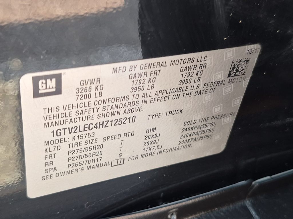 Thumbnail: 2017 GMC Sierra 1500 - 17