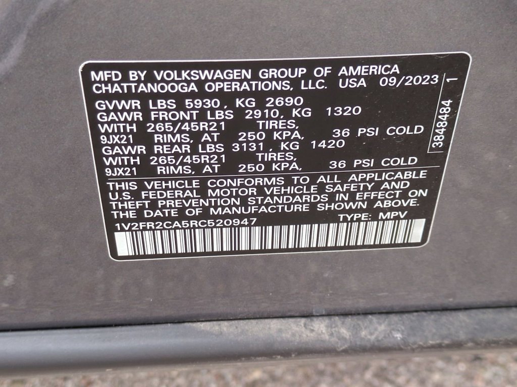 Thumbnail: 2024 Volkswagen Atlas - 18