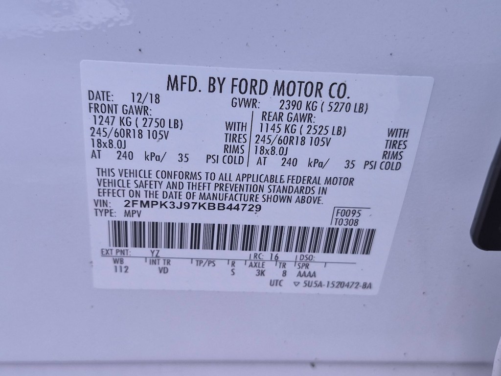 Thumbnail: 2019 Ford Edge - 17
