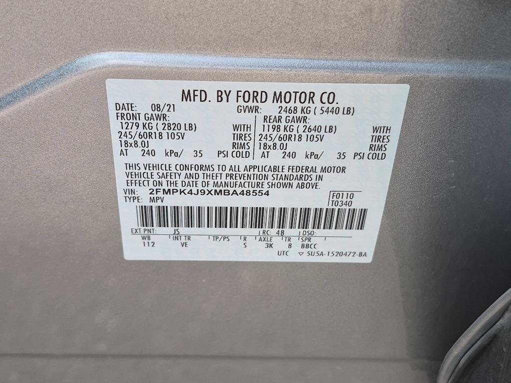Thumbnail: 2021 Ford Edge - 18