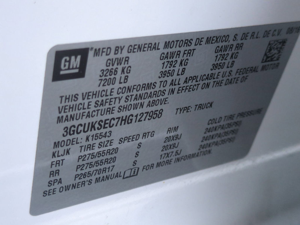 Thumbnail: 2017 Chevrolet Silverado 1500 - 17