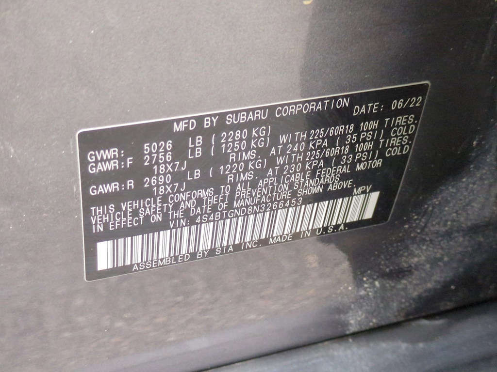 Thumbnail: 2022 Subaru Outback - 38