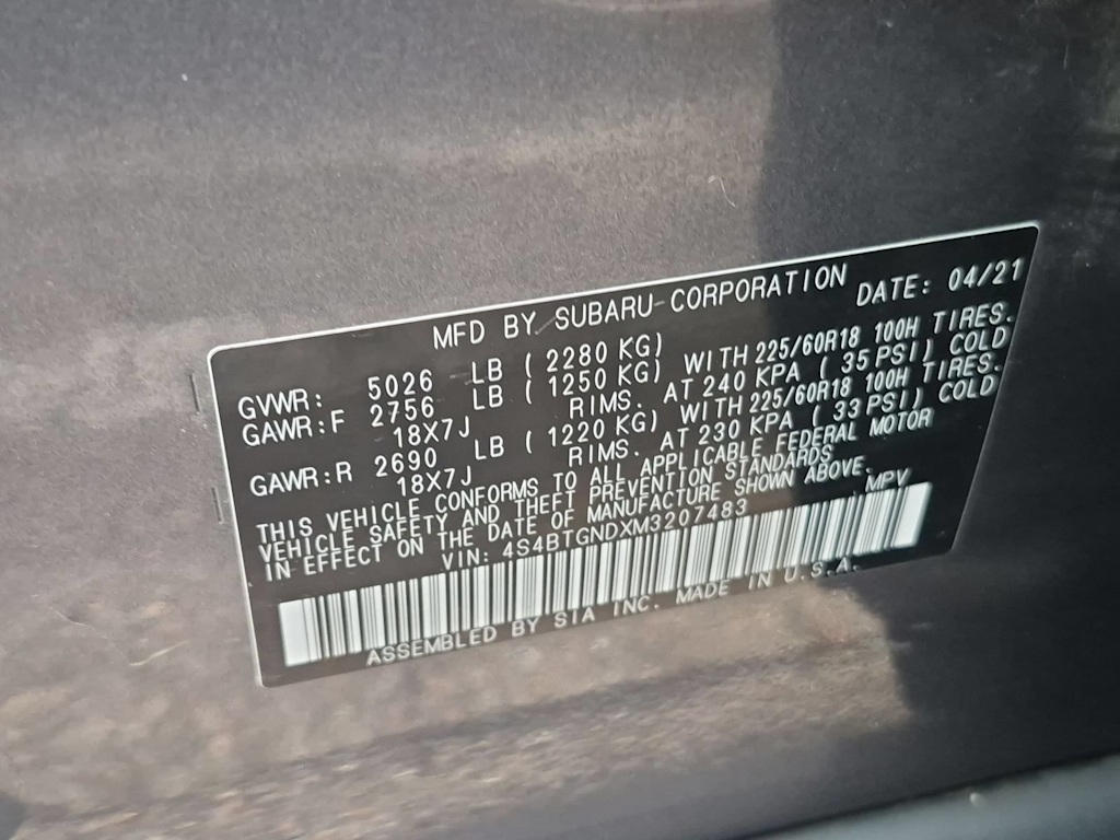 Thumbnail: 2021 Subaru Outback - 38