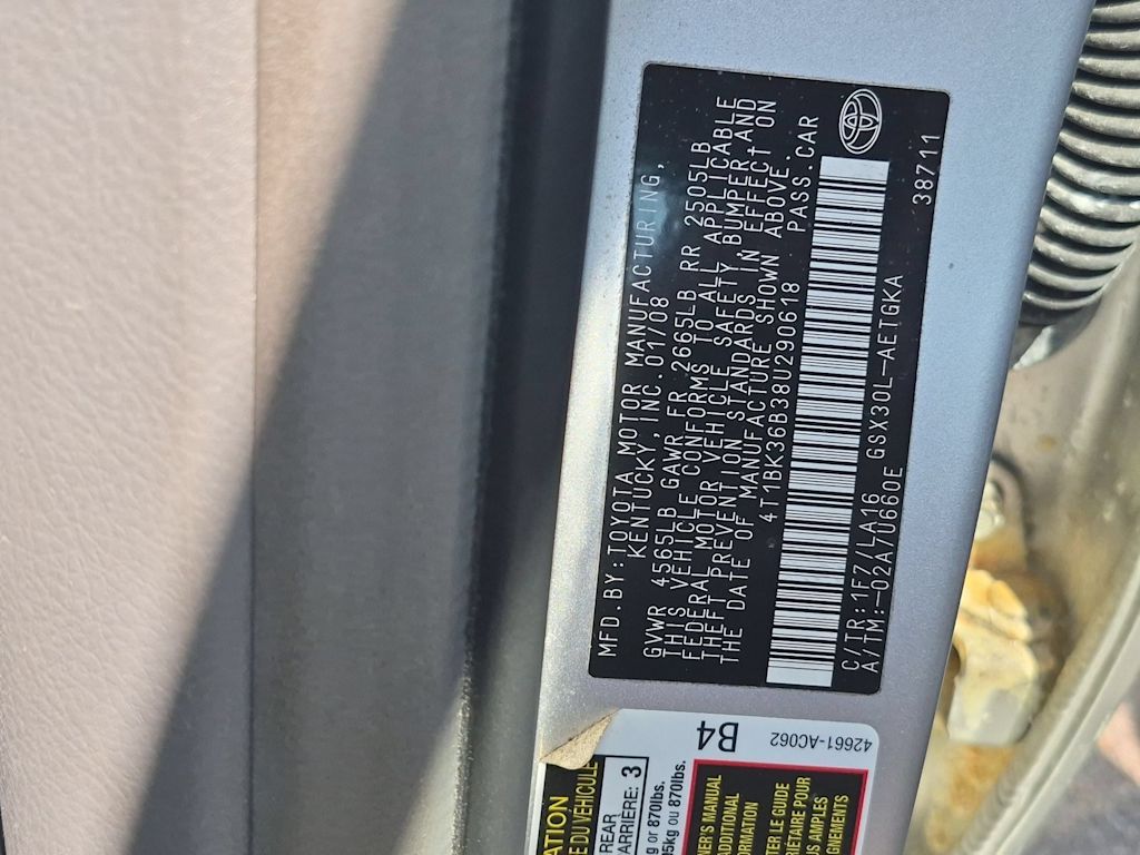 Thumbnail: 2008 Toyota Avalon - 18